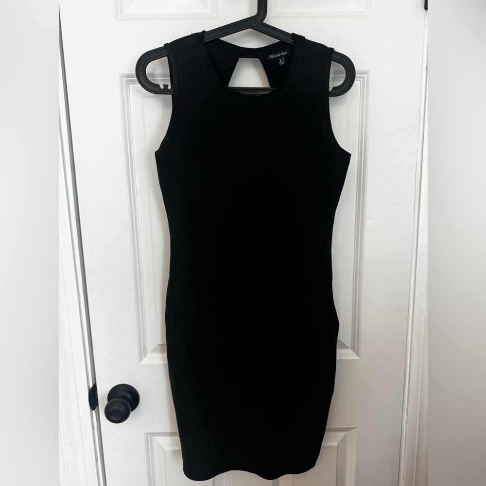 LBD Shinestar Classic Black Mini Dress
